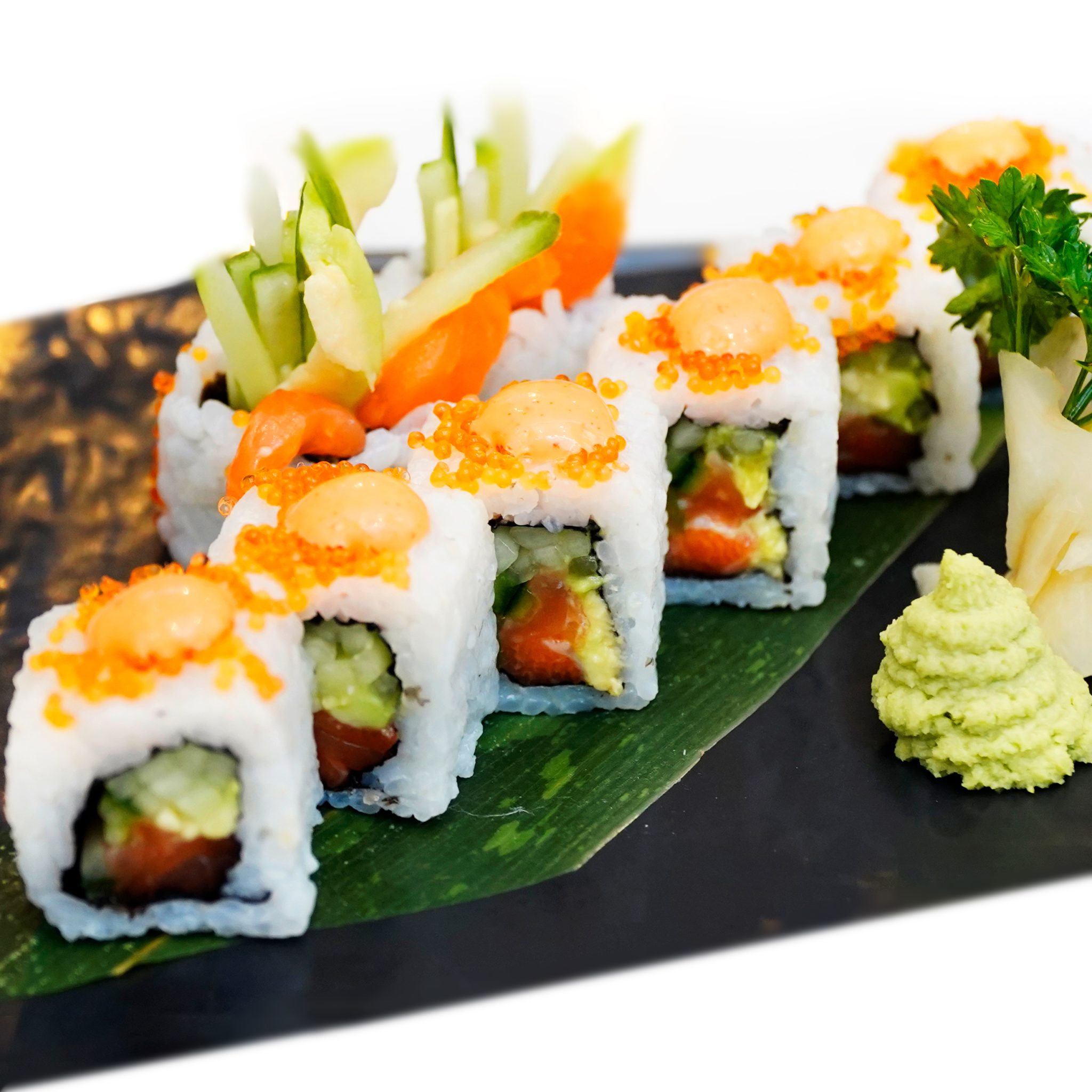Orange California Maki (8pcs) - On The Go Eshop | A New Culinary Experience