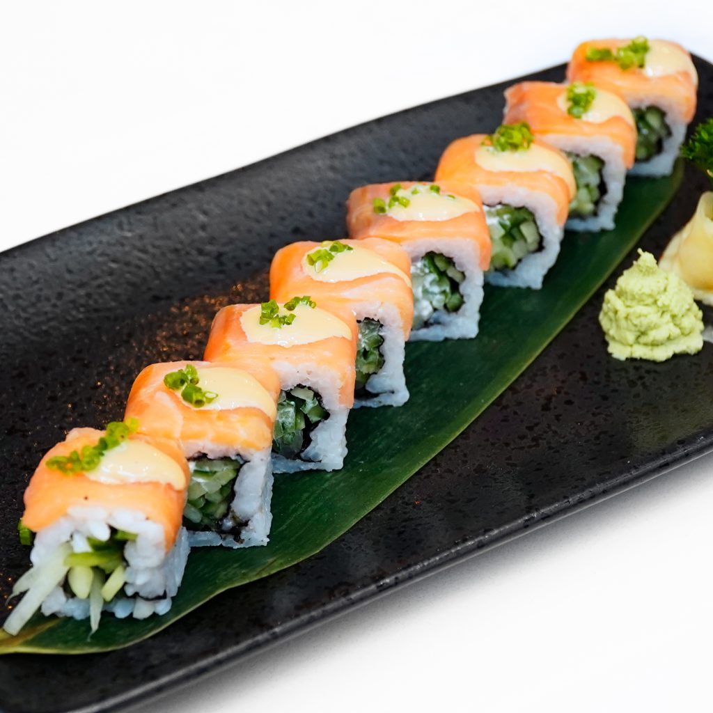 Smoky Salmon Maki (8pcs) On The Go A New Culinary Experience
